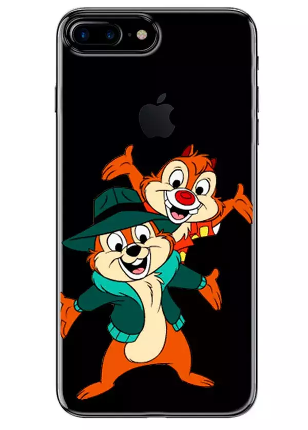 Чехол для iPhone 7 Plus - Чип и Дейл