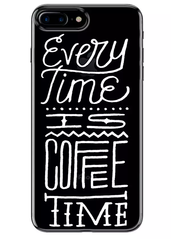 Чехол для iPhone 7 Plus - Coffee Time