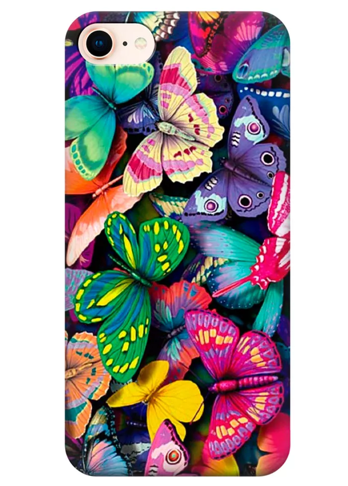 Чехол для iPhone 8 - Бабочки