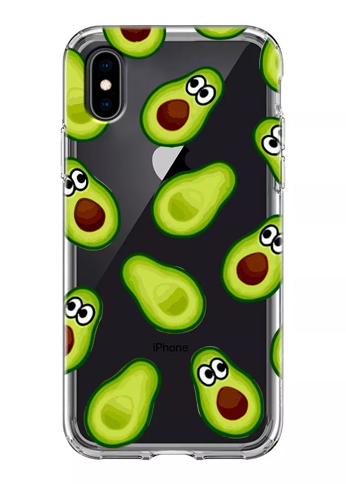 Чехол для iPhone XS - Авокадо