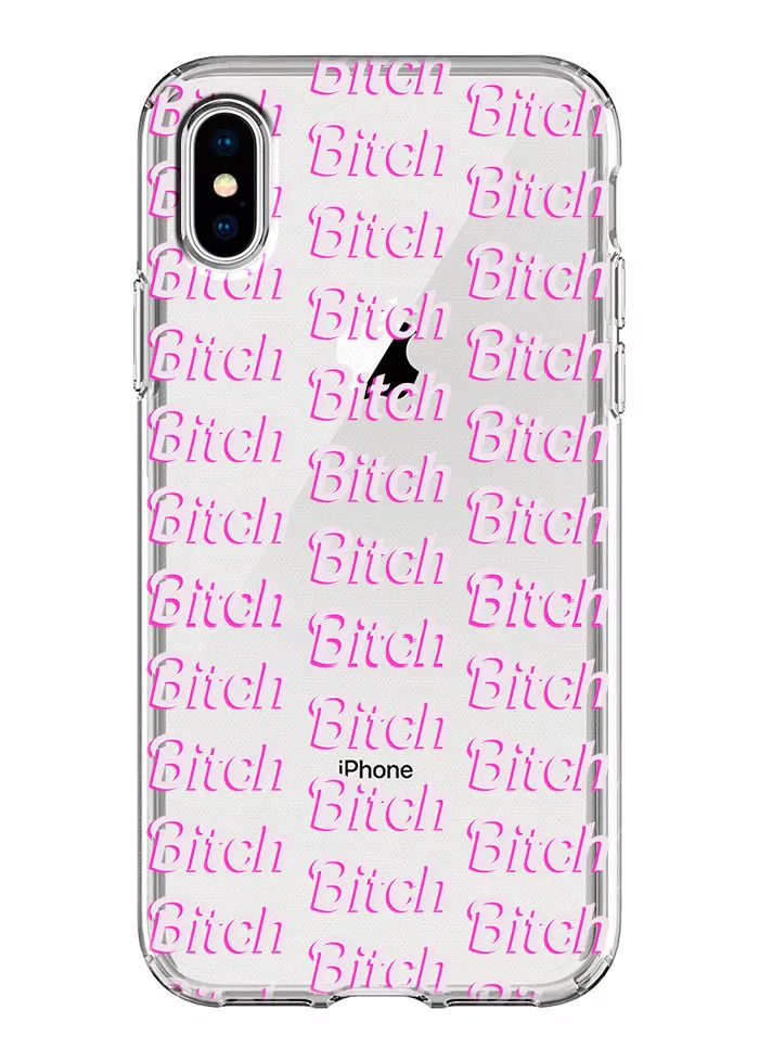 Чехол для iPhone XS - Bitch