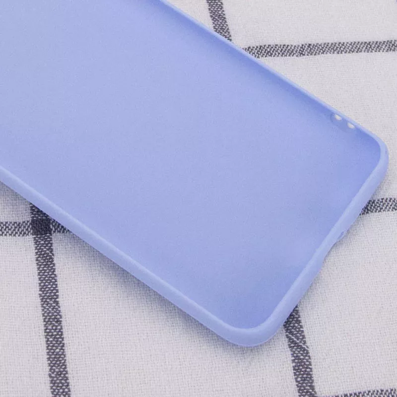 Силиконовый чехол Candy для Xiaomi Poco M4 Pro 5G, Голубой / Lilac Blue