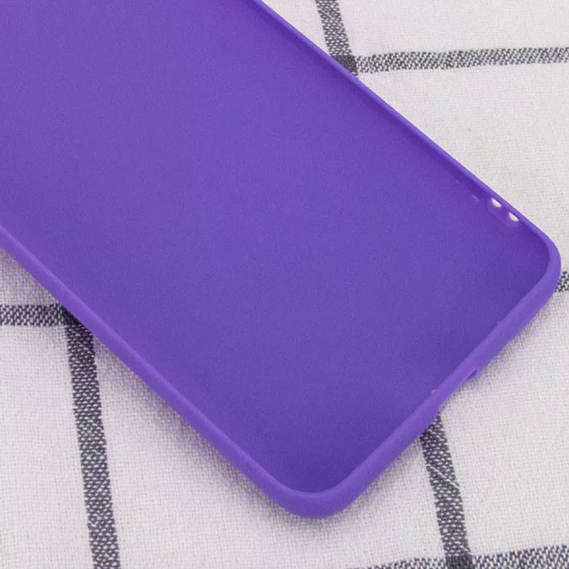 Силиконовый чехол Candy для Samsung Galaxy A53 5G, Сиреневый