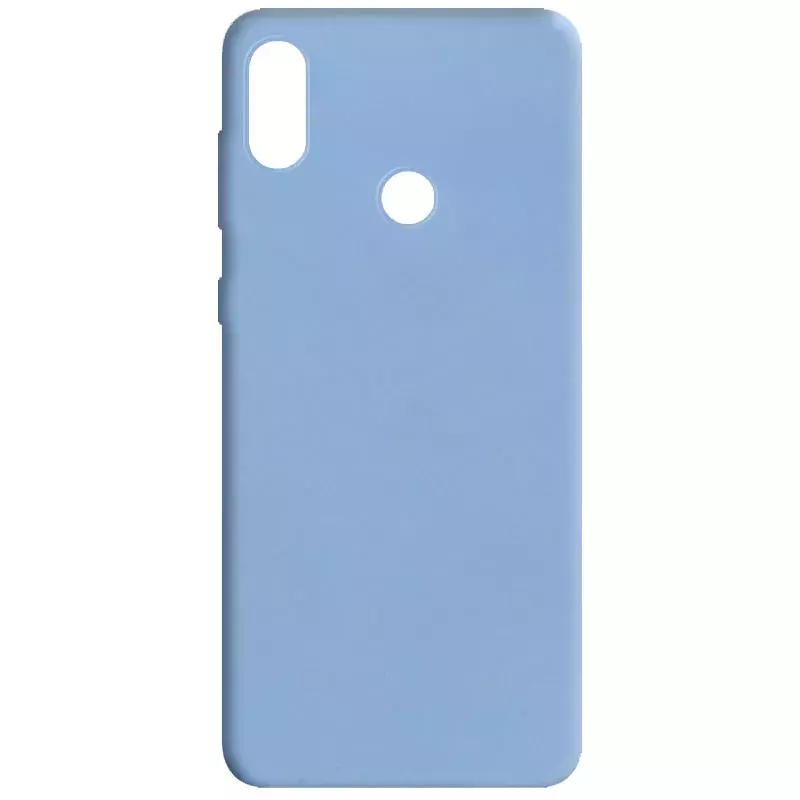 Силиконовый чехол Candy для Xiaomi Redmi Note 5 Pro / Note 5 (DC), Голубой / Lilac Blue