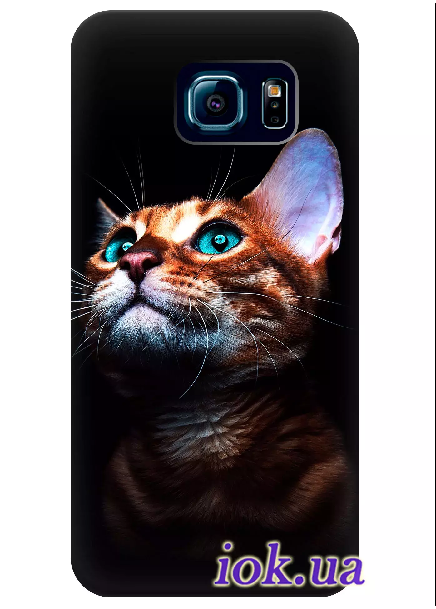 Чехол для Galaxy S6 Edge - Рыжий котёнок