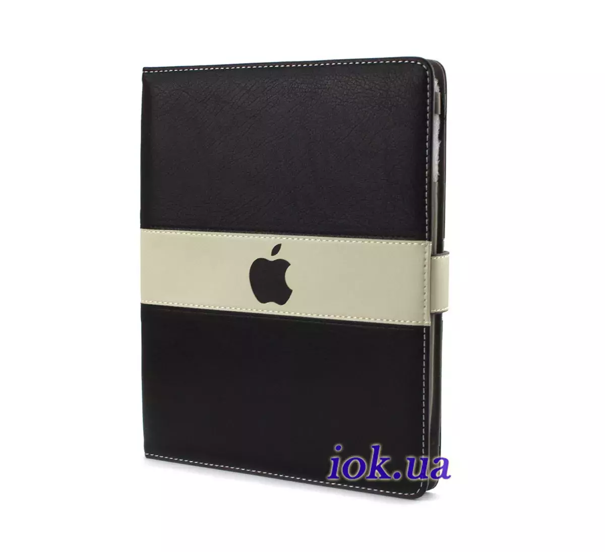 Чехол с яблочком Apple для iPad 2/3/4, черный