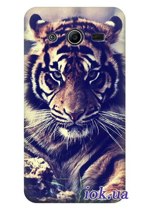 Чехол для Galaxy Core 2 (G355) - Тигр  
