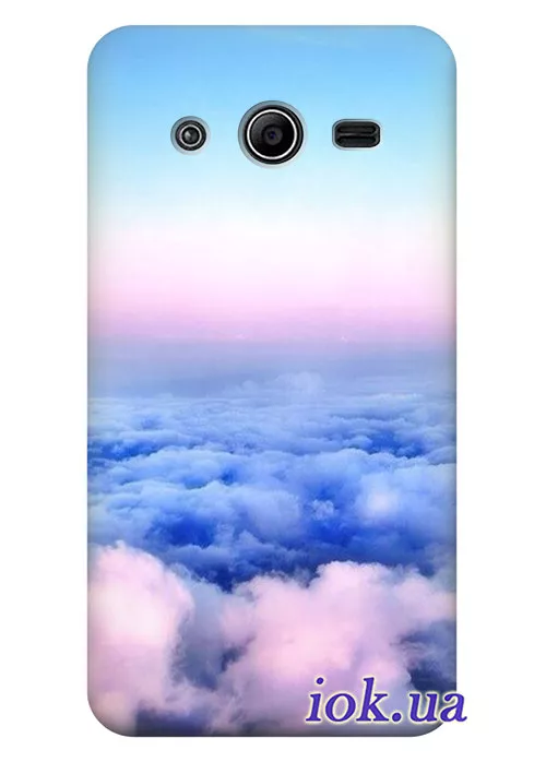 Чехол для Galaxy Core 2 (G355) - Облака