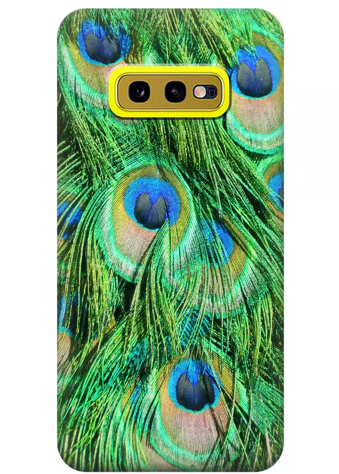 Чехол для Galaxy S10e - Peacock