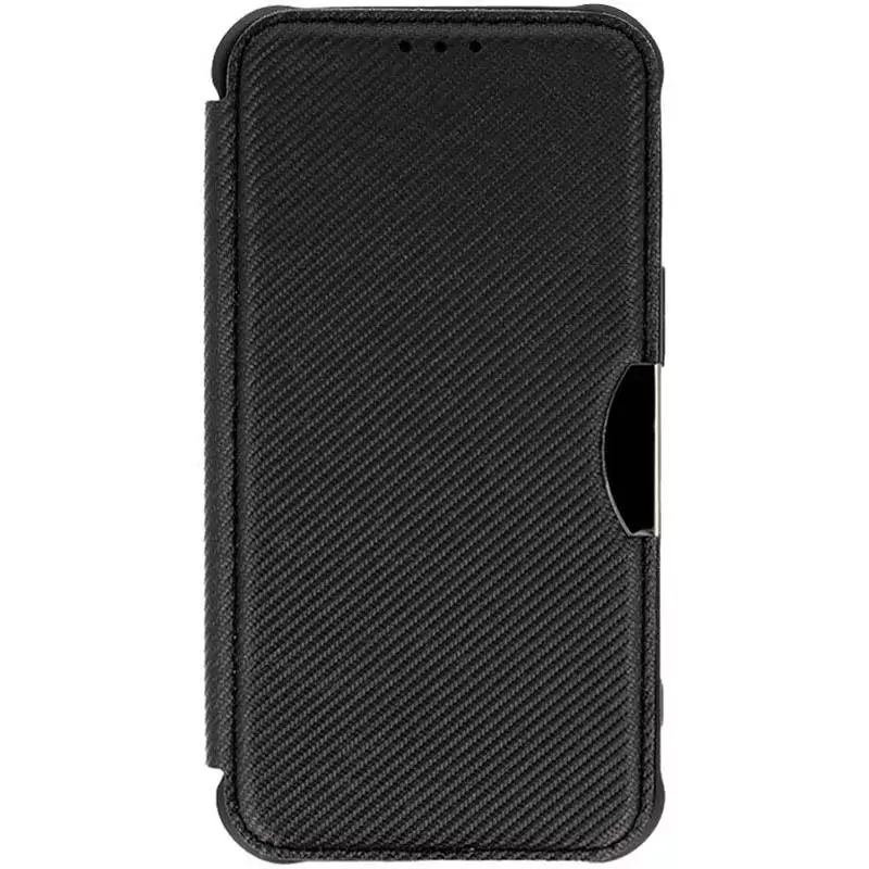 Кожаный чехол книжка GETMAN Razor (PU) для Xiaomi Poco C65 || Xiaomi Redmi 13C, Black