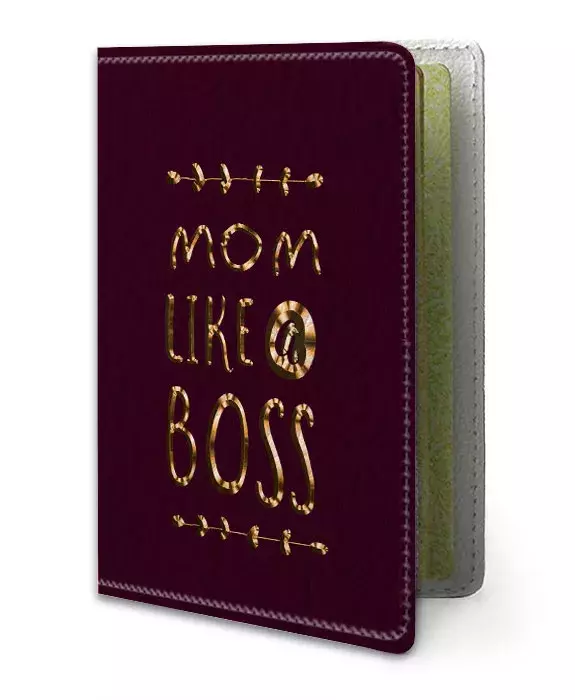 Обложка для паспорта - Мама начальник