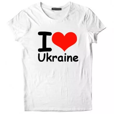 Футболка для тех кто любит Украину