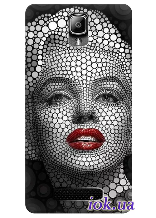 Чехол для Lenovo A1000 - Marilyn Monroe Art