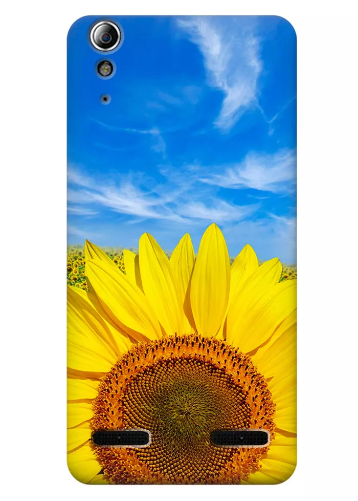 Чехол для Lenovo A6010 Plus - Украинский цветок