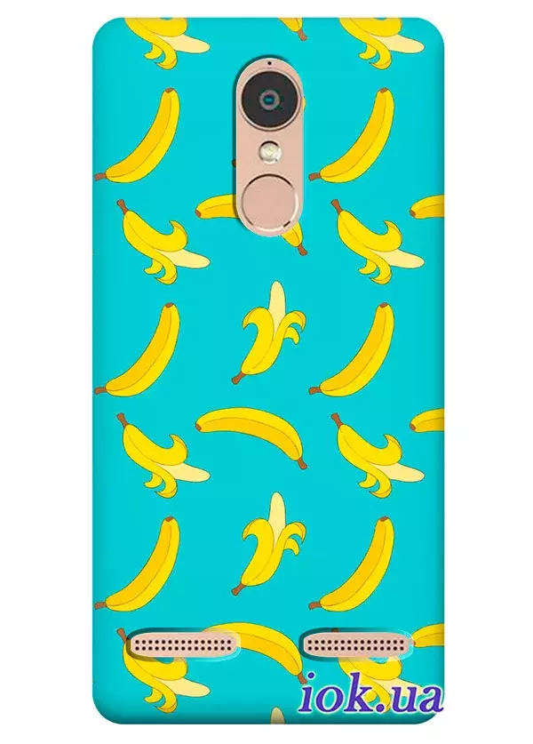 Чехол для Lenovo K6 - Бананы