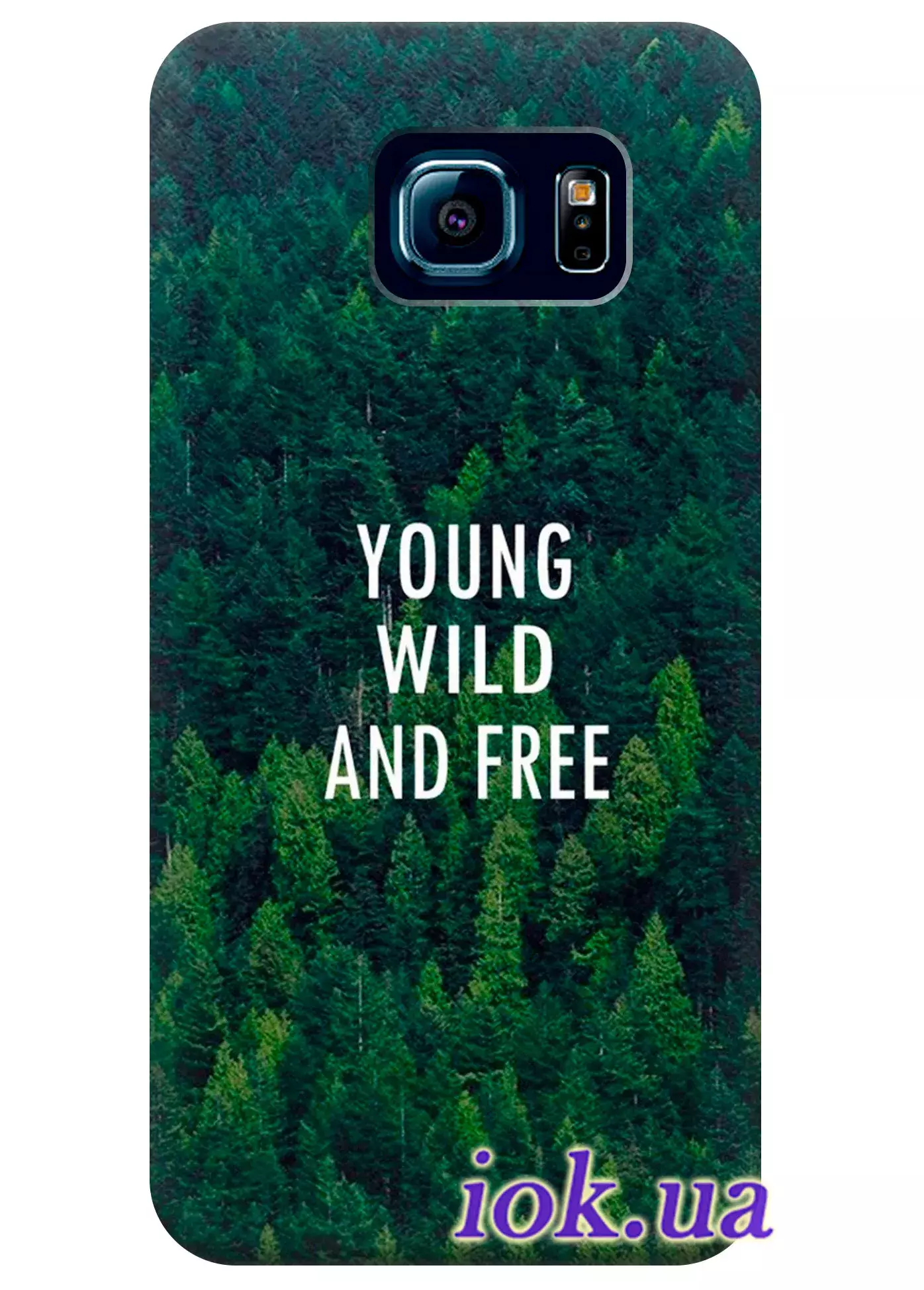 Чехол для Galaxy S6 Edge - Молодой дикий и свободный