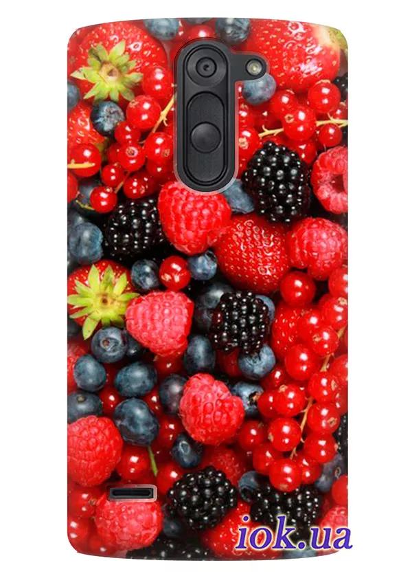 Чехол для HTC Desire 816 - Летние ягоды