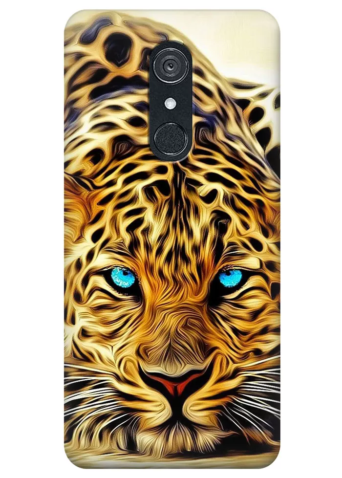 Чехол для LG G7 Fit - Леопард