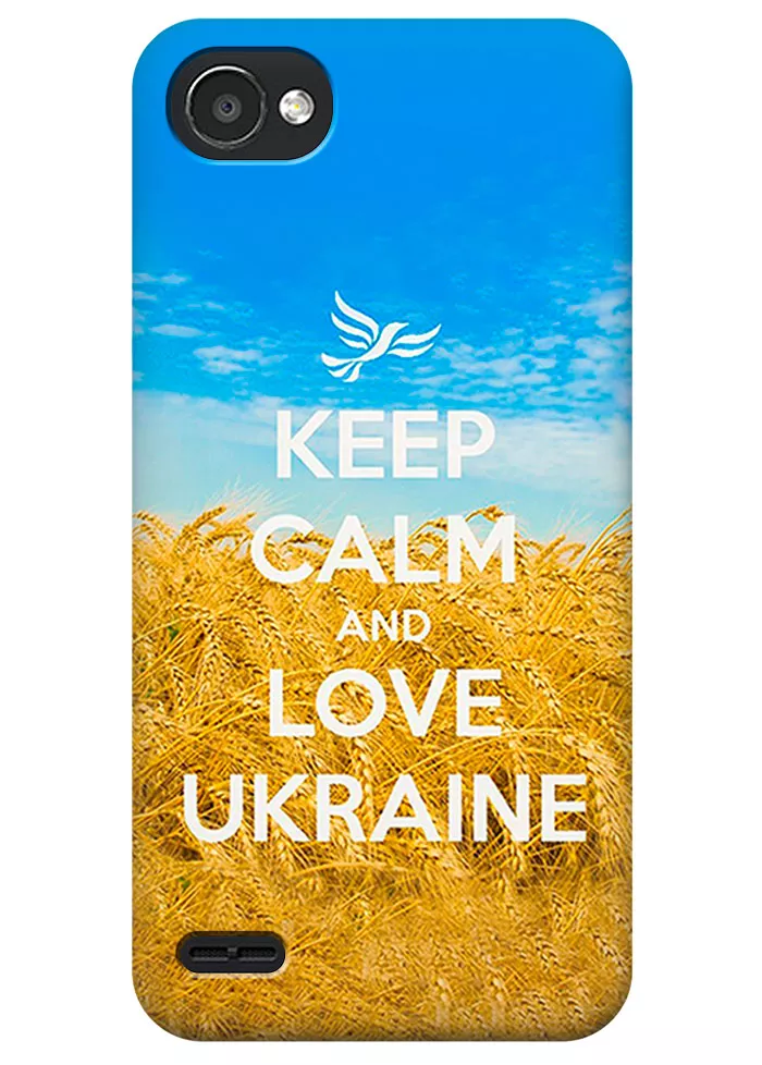 Чехол для LG Q6 - Love Ukraine