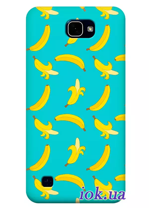 Чехол для LG X Max - Бананы