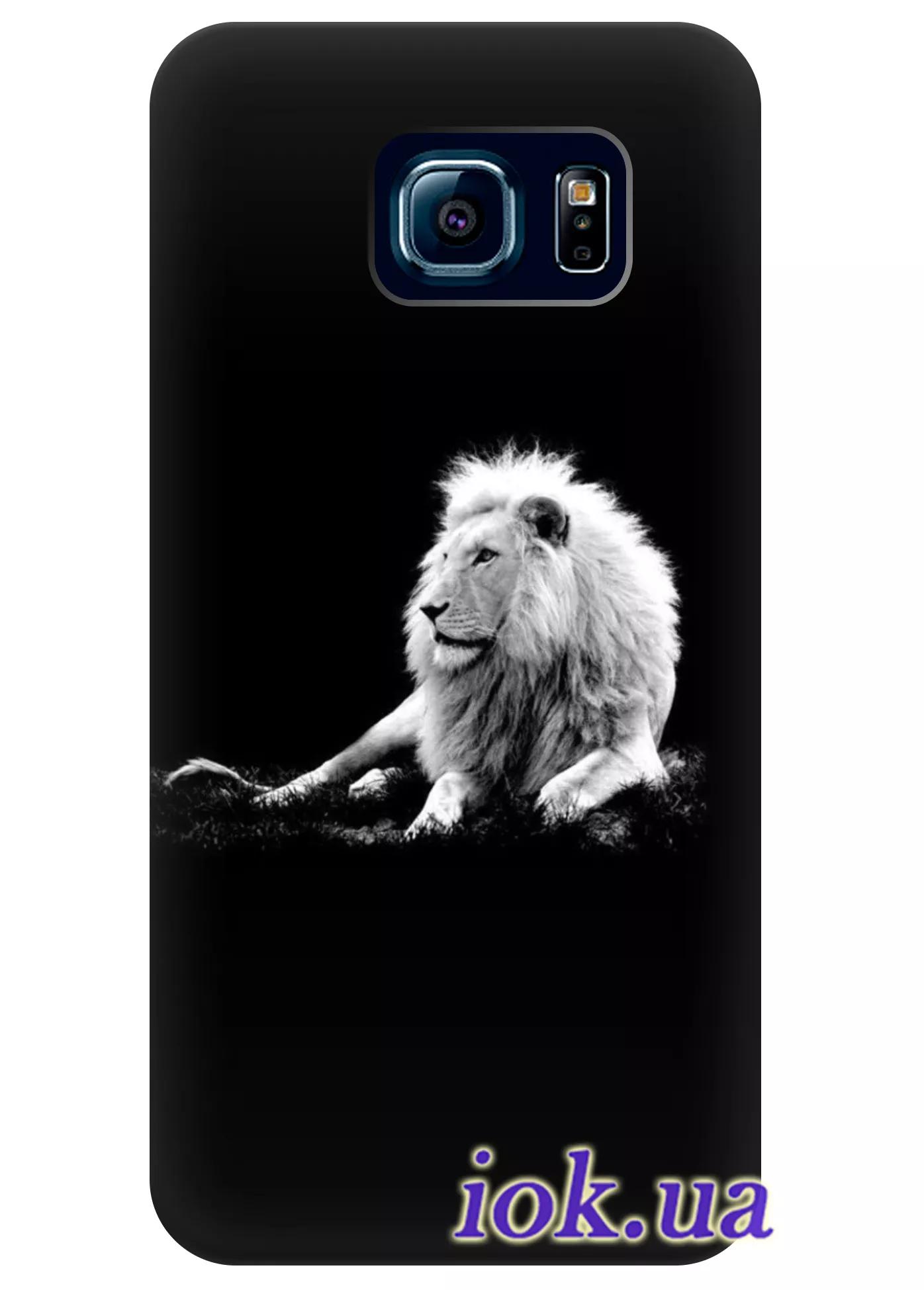 Чехол для Galaxy S6 Edge - Шикарный лев