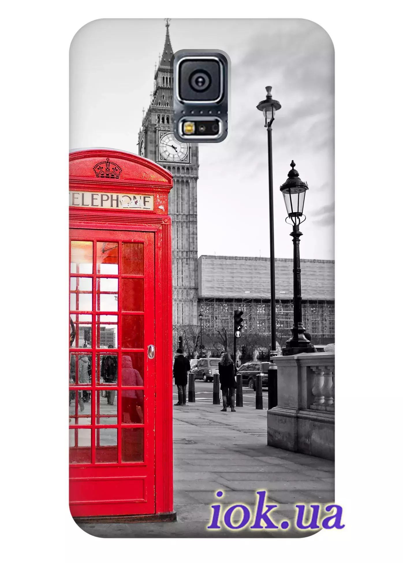 Чехол для Galaxy S5 Plus - Лондон