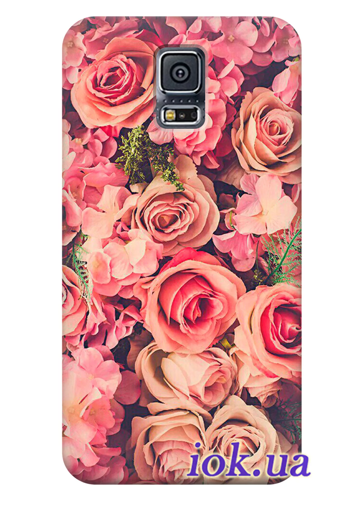 Чехол для Galaxy S5 Plus - Прекрасные розы