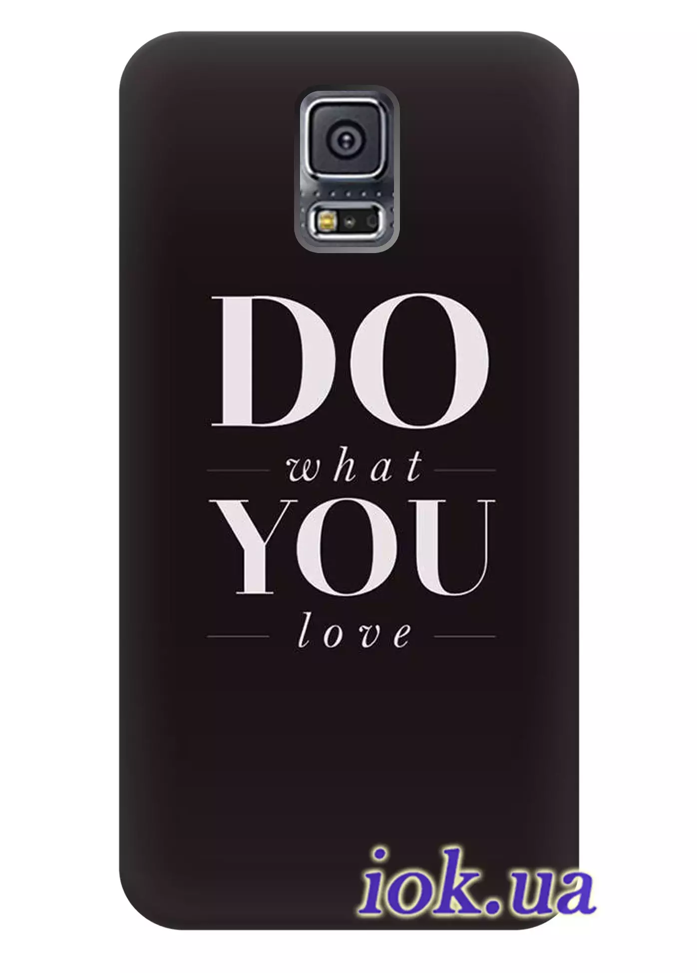 Чехол для Galaxy S5 Plus - What love