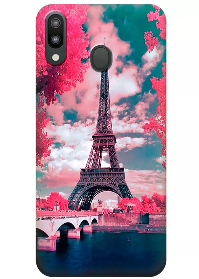 Чехол для Galaxy M20 - Весенний Париж