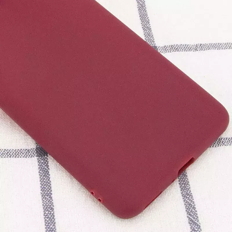 Силиконовый чехол Candy для Samsung Galaxy M52, Бордовый