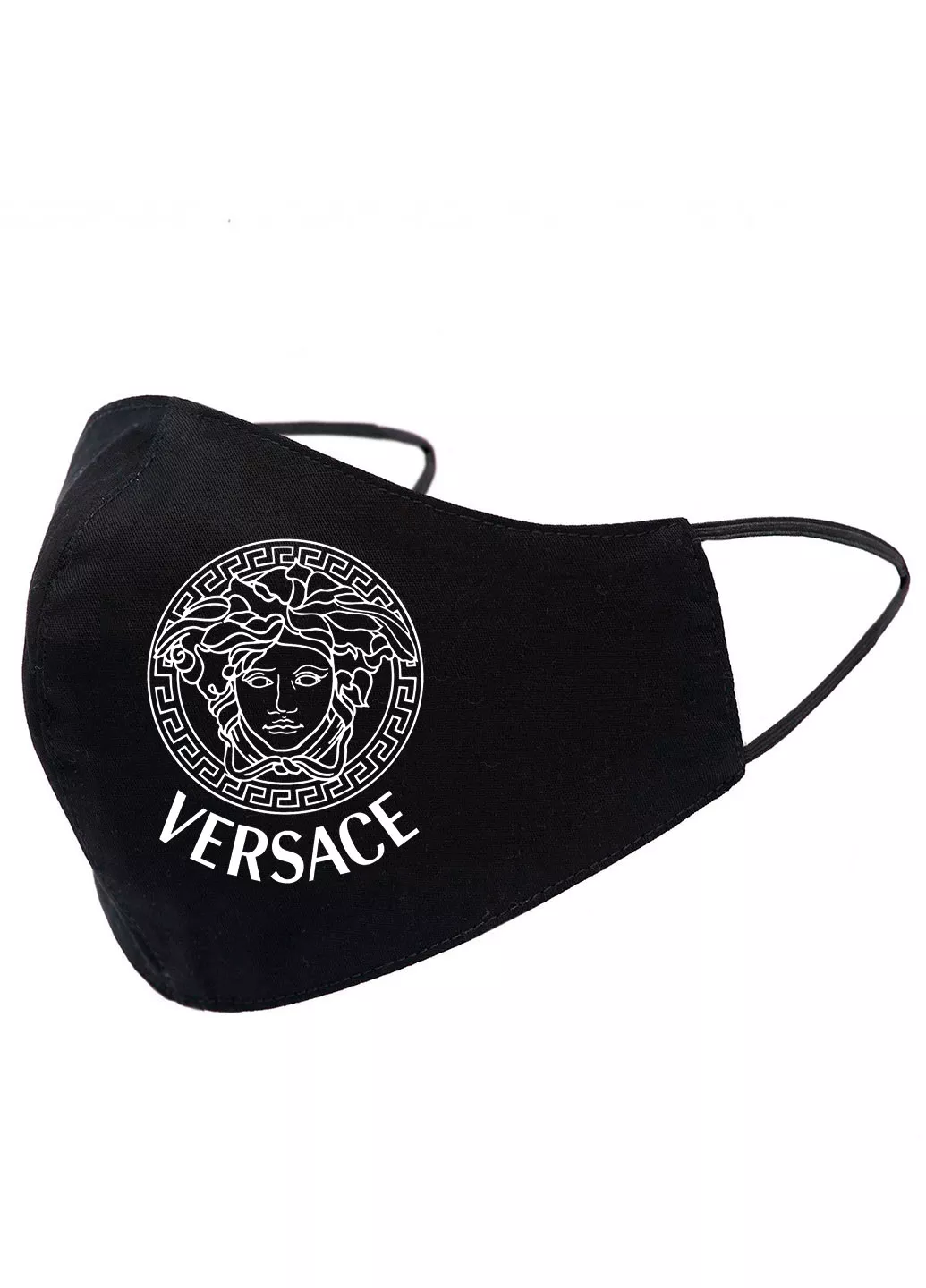 Черная маска для лица - Versace