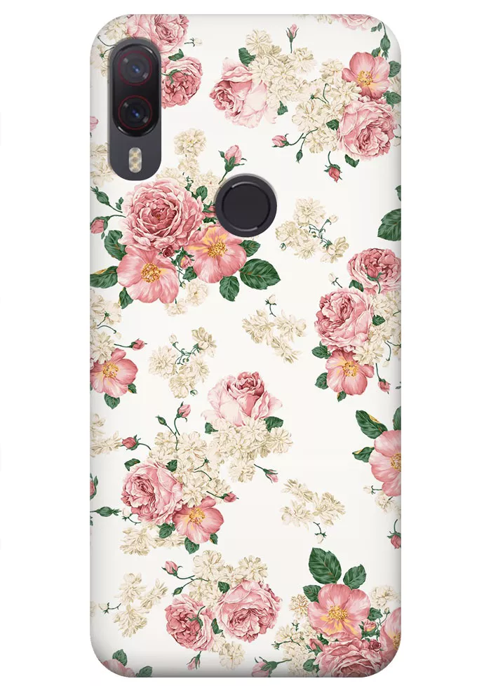 Чехол для Meizu Note 9 - Букеты цветов