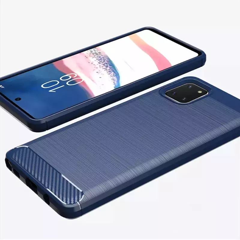 TPU чехол Slim Series для Samsung Galaxy Note 10 Lite (A81), Синий