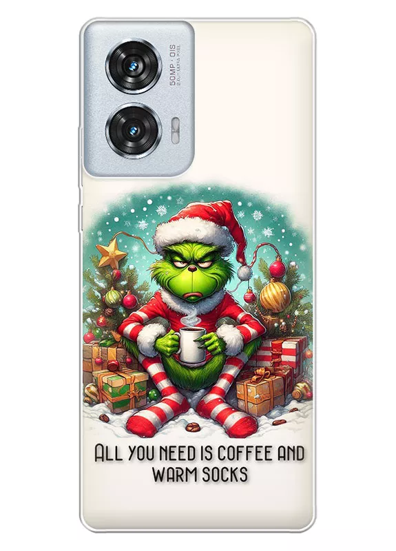 Чехол для Motorola Moto G85 - All you need at Christmas