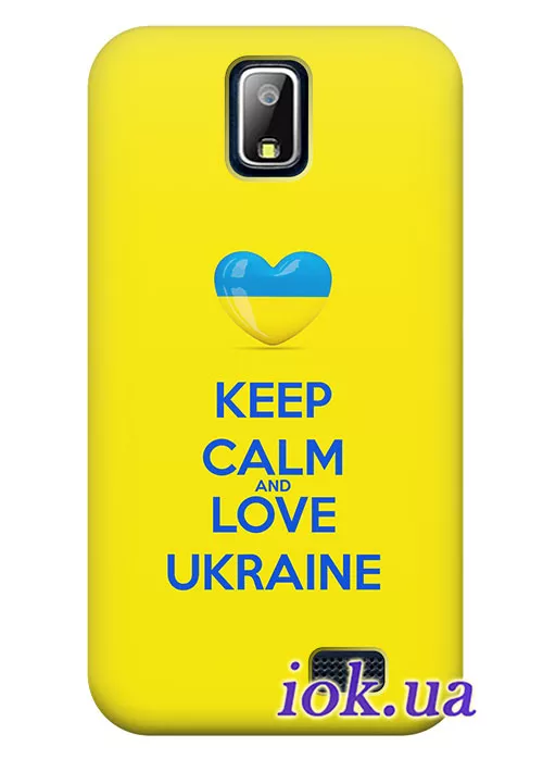 Чехол на Lenovo A328 -  Love Ukraine 