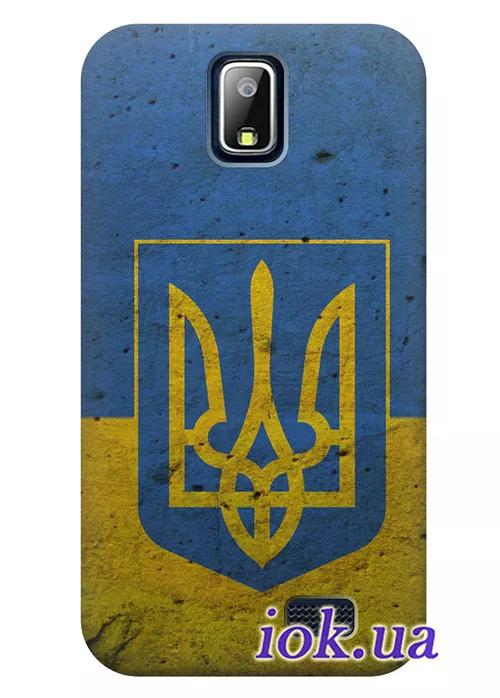 Чехол на Lenovo A328 - Украинский герб 