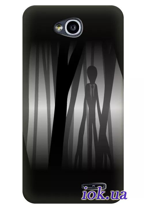 Чехол для LG L70 Dual - Дремучий лес 