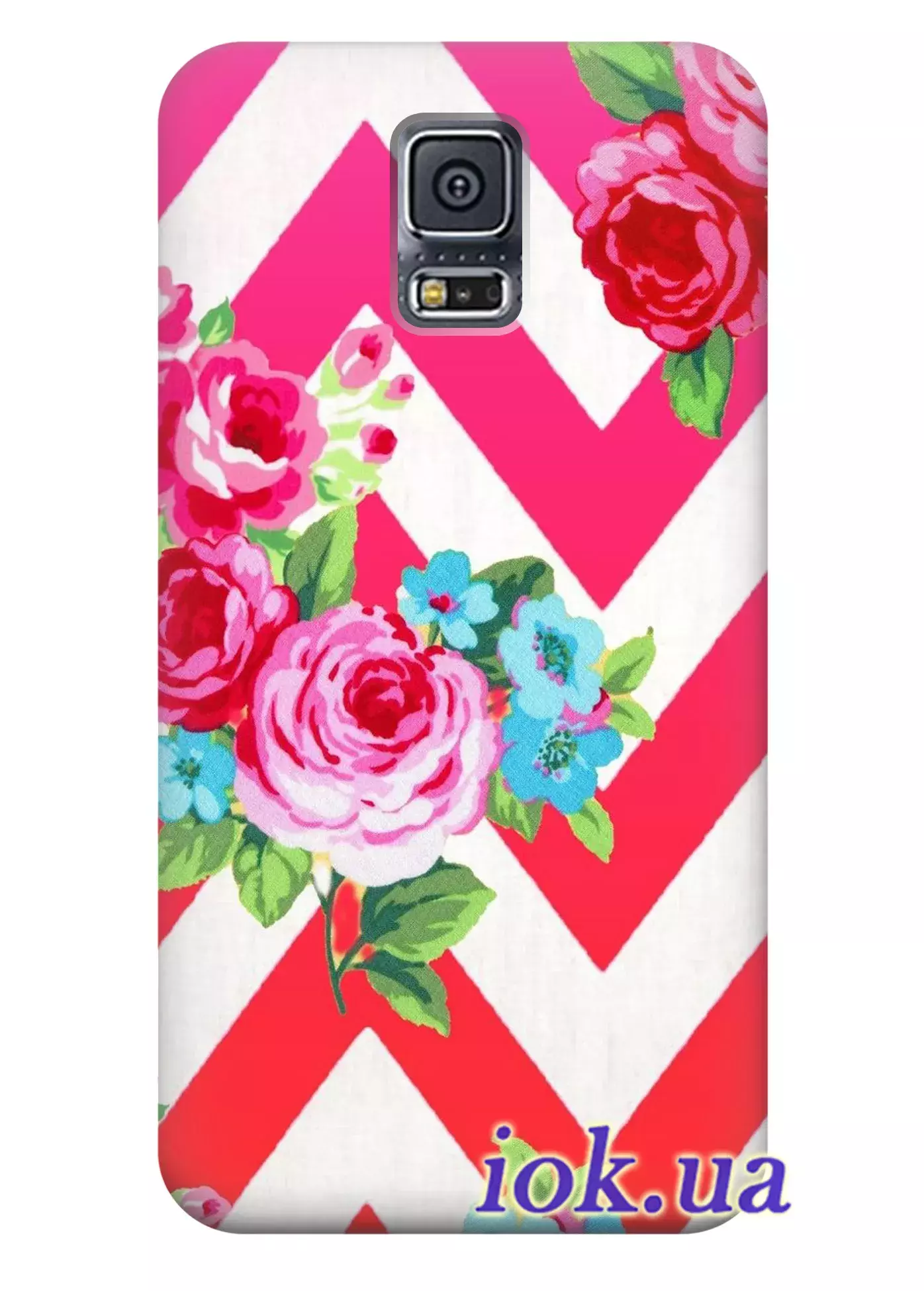 Чехол для Galaxy S5 Plus - Букеты цветов