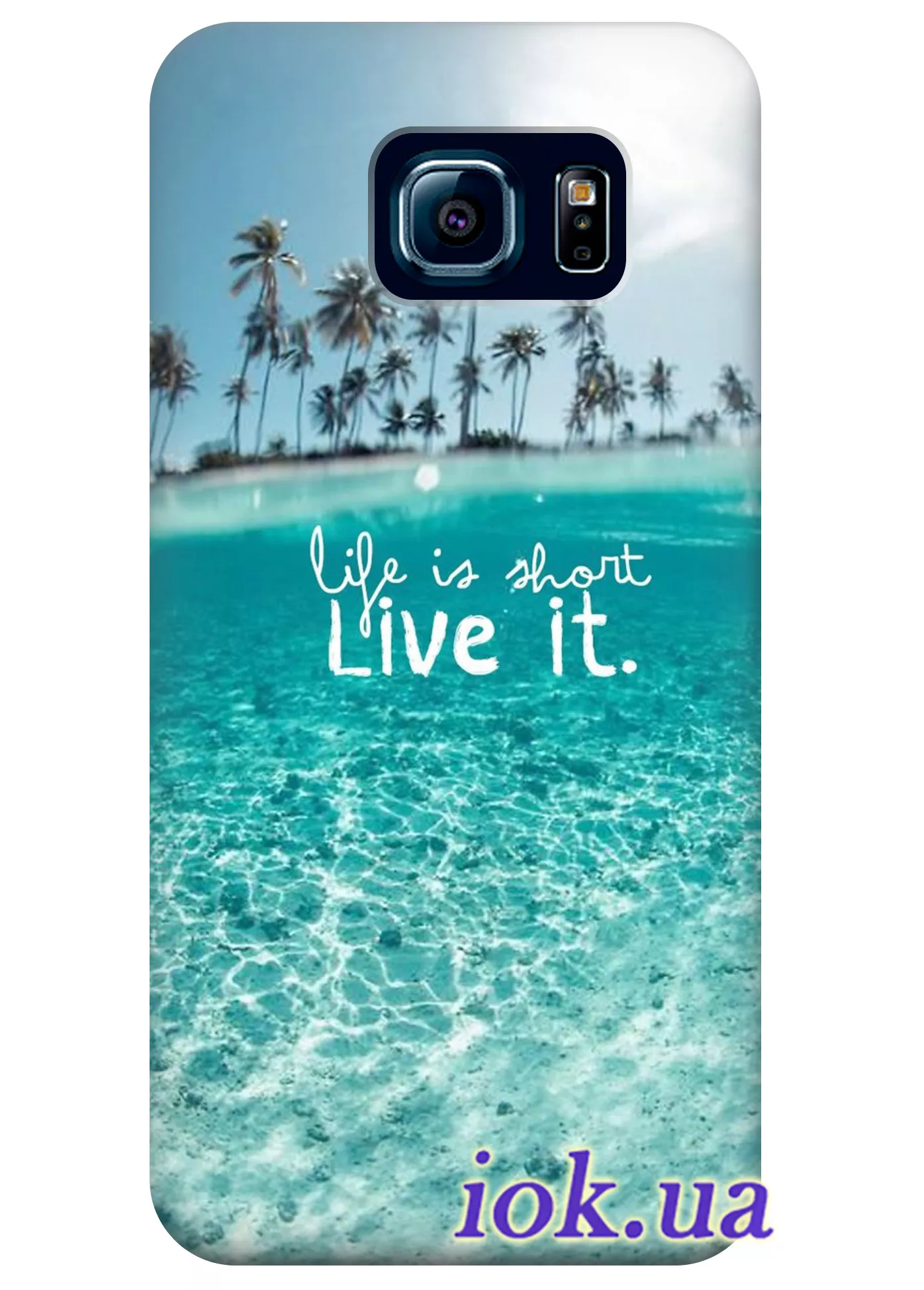 Чехол для Galaxy S6 - Live it