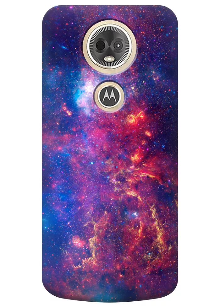 Чехол для Motorola Moto E5 Plus - Космос