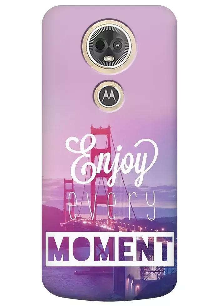 Чехол для Motorola Moto E5 Plus - Enjoy