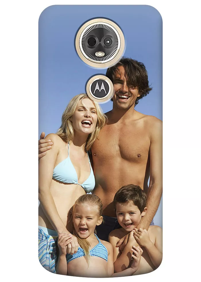 Печать своей фотографии на чехле для Motorola Moto E5 Plus