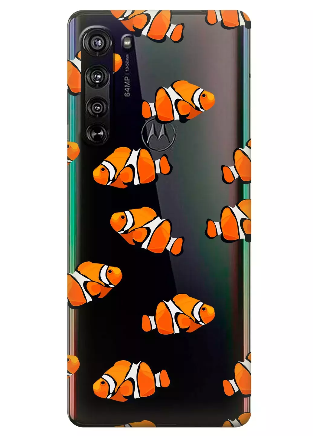 Чехол для Motorola Edge - Рыбки