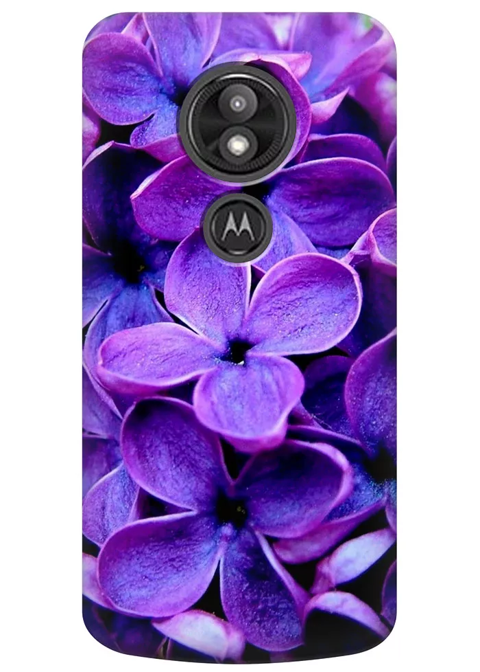 Чехол для Motorola Moto E5 Play - Сирень
