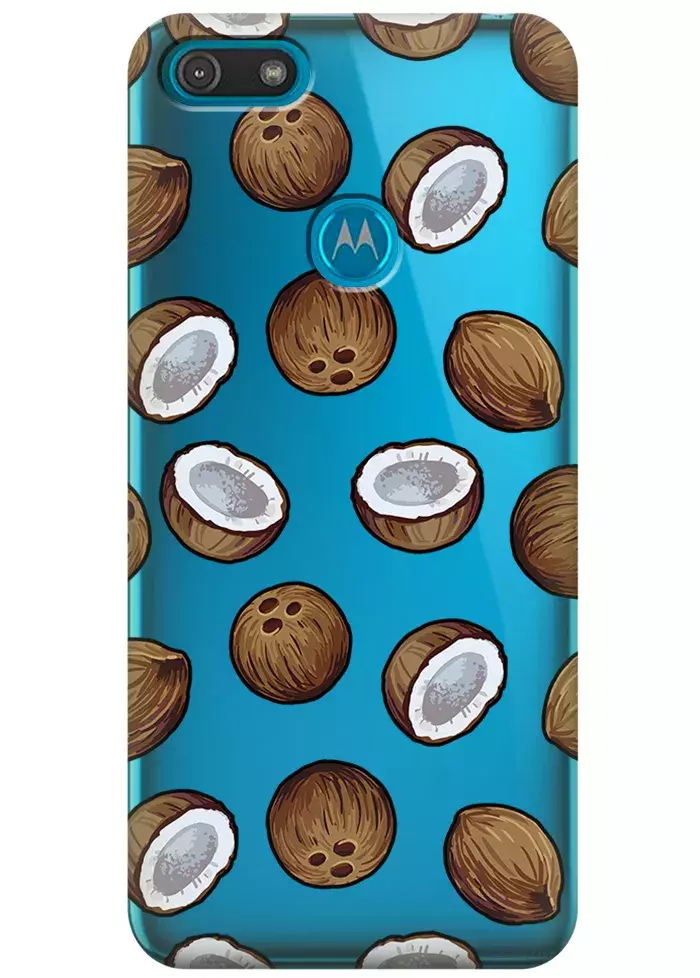 Чехол для Motorola Moto E6 Play - Coconuts
