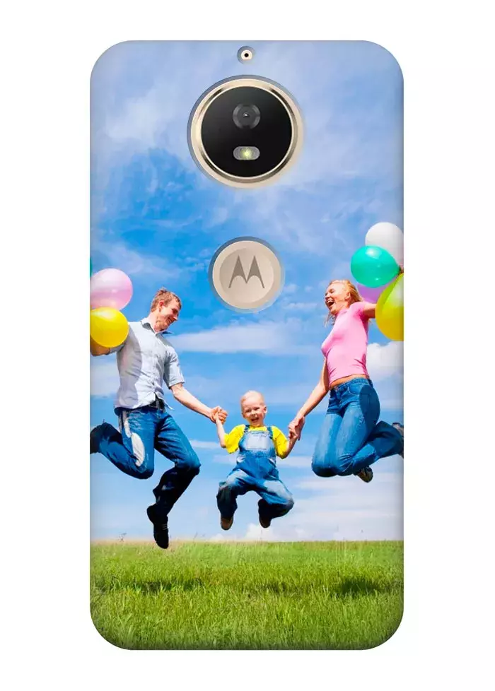 Именной чехол для Motorola Moto G5s со своим фото
