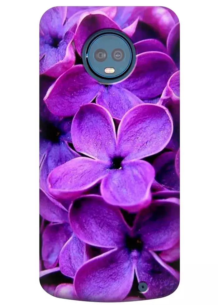 Чехол для Motorola Moto G6 - Цветочки сирени