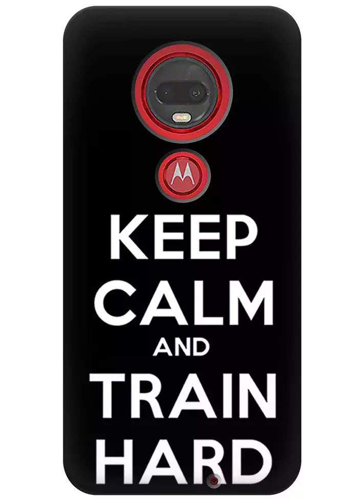Чехол для Motorola Moto G7 - Train Hard