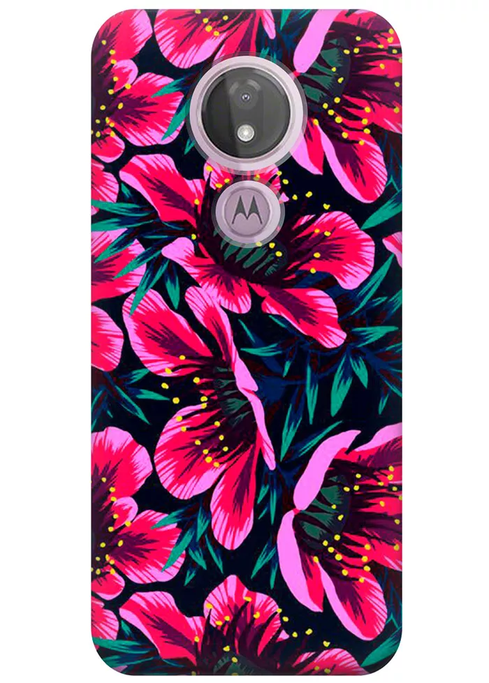 Чехол для Motorola Moto G7 Power - Цветочки