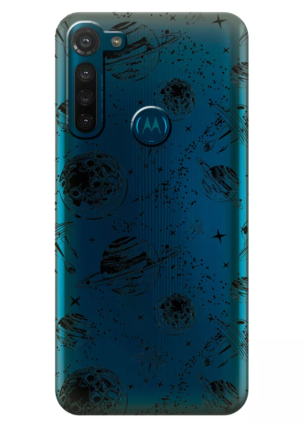 Чехол для Motorola Moto G8 Power - Планеты